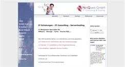 Desktop Screenshot of netquest.de