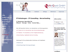 Tablet Screenshot of netquest.de